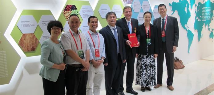 CABI joins 60th anniversary celebrations for Chinese Academy of Agricultural Sciences